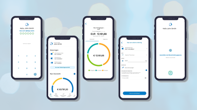 De nieuwe MeDirect app: beheer uw rekeningen waar en wanneer u dat wilt.